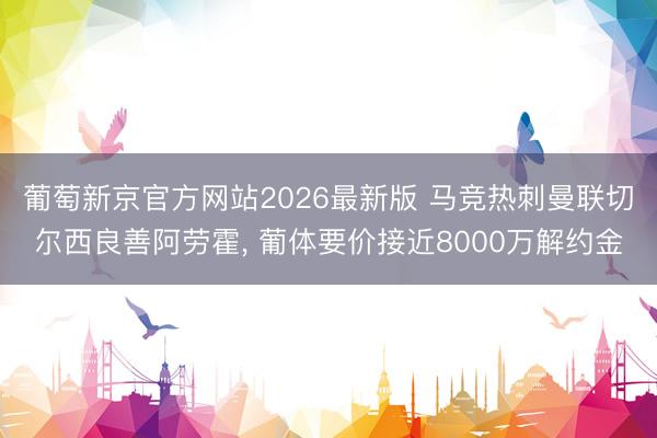葡萄新京官方网站2026最新版 马竞热刺曼联切尔西良善阿劳霍， 葡体要价接近8000万解约金